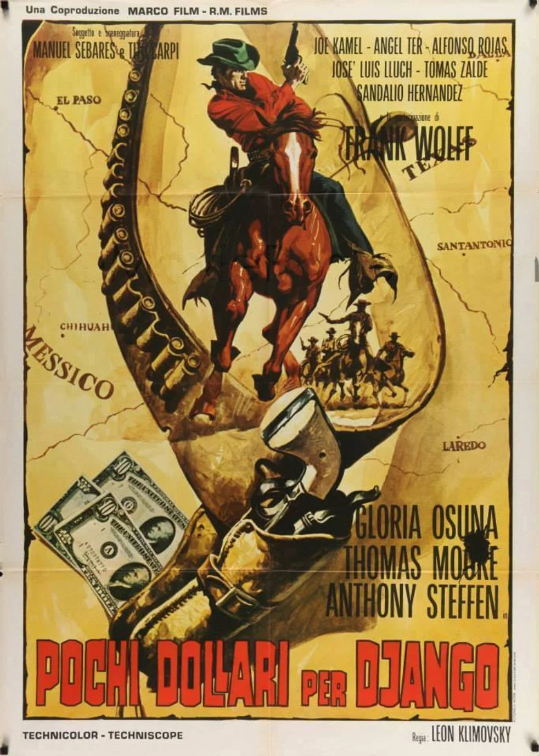 Capa de Poucos dólares para django
