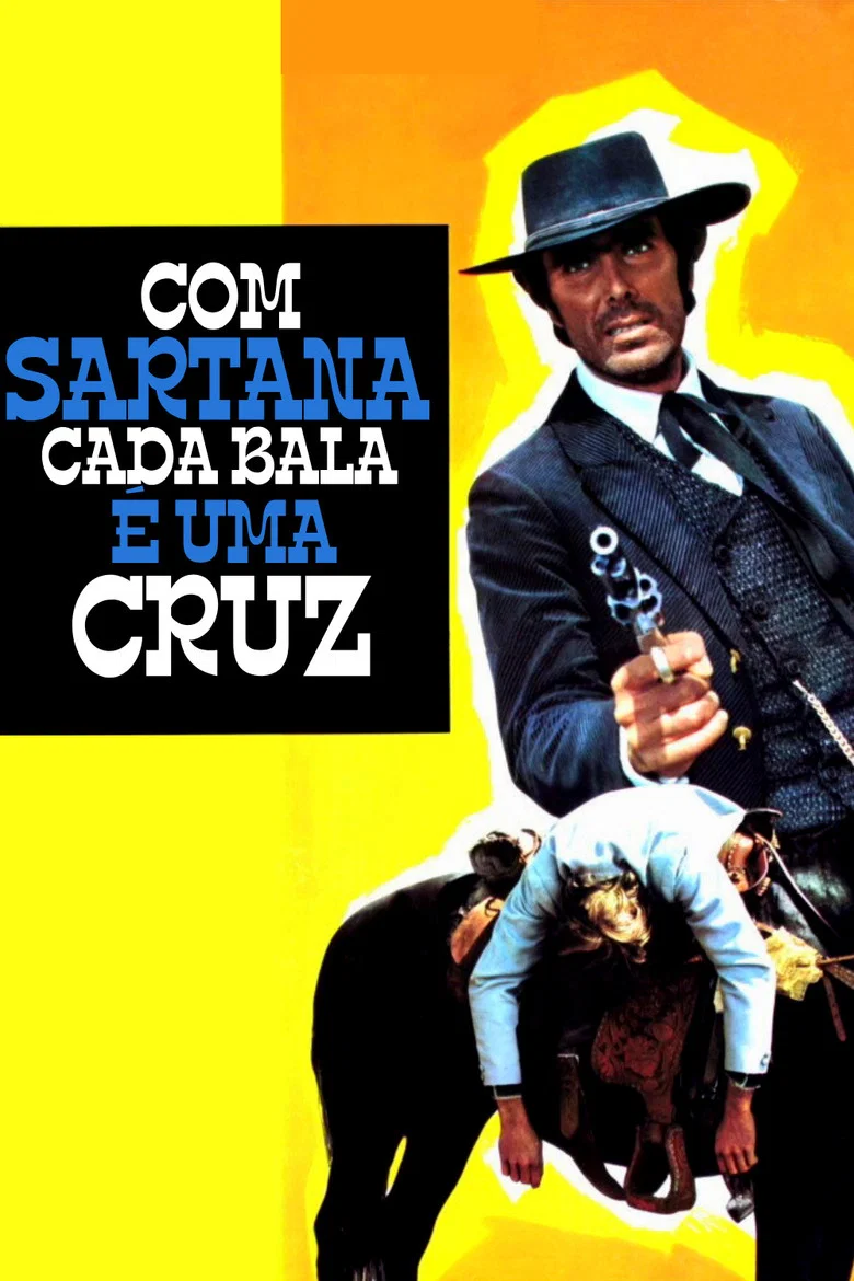 Capa de Com sartana cada bala é uma cruz
