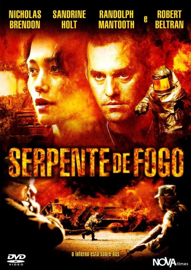 Capa de Serpente de fogo