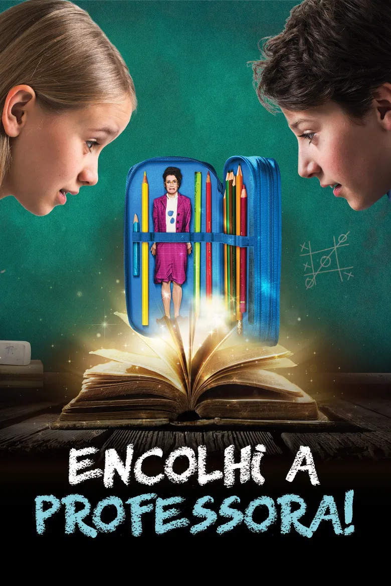 Capa de Encolhi a professora
