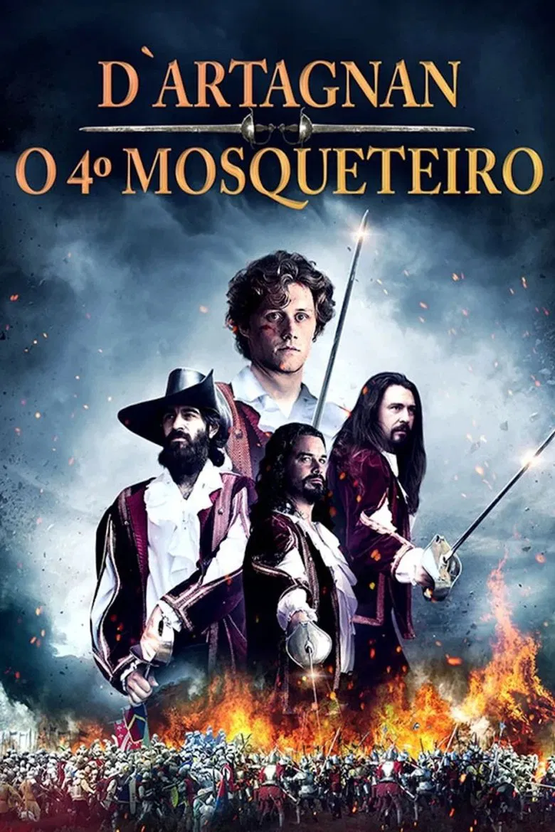 Capa de D'Artagnan - O 4º Mosqueteiro