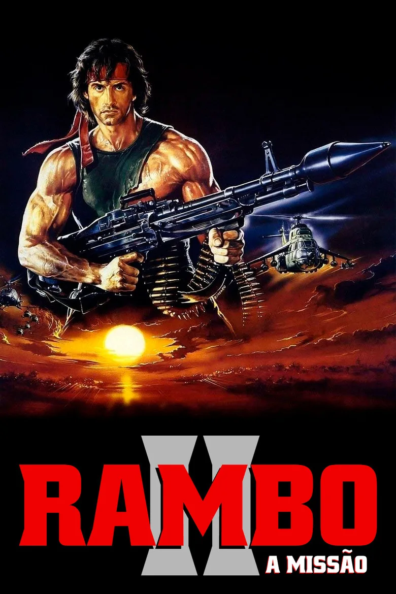 Capa de Rambo ii - a missão
