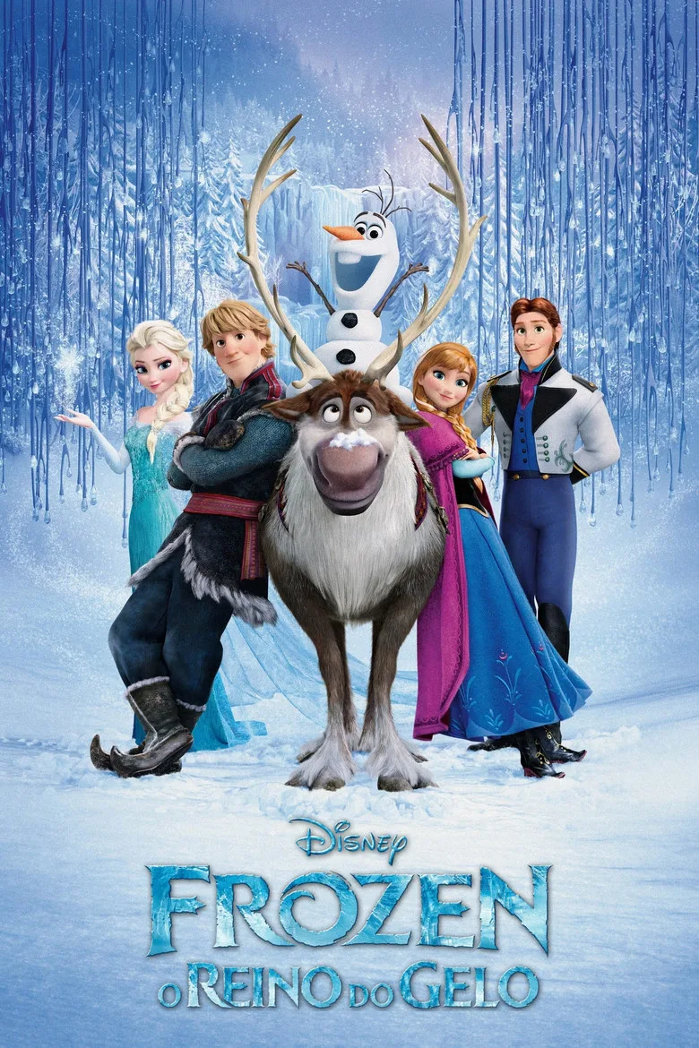 Capa de Frozen: uma aventura congelante