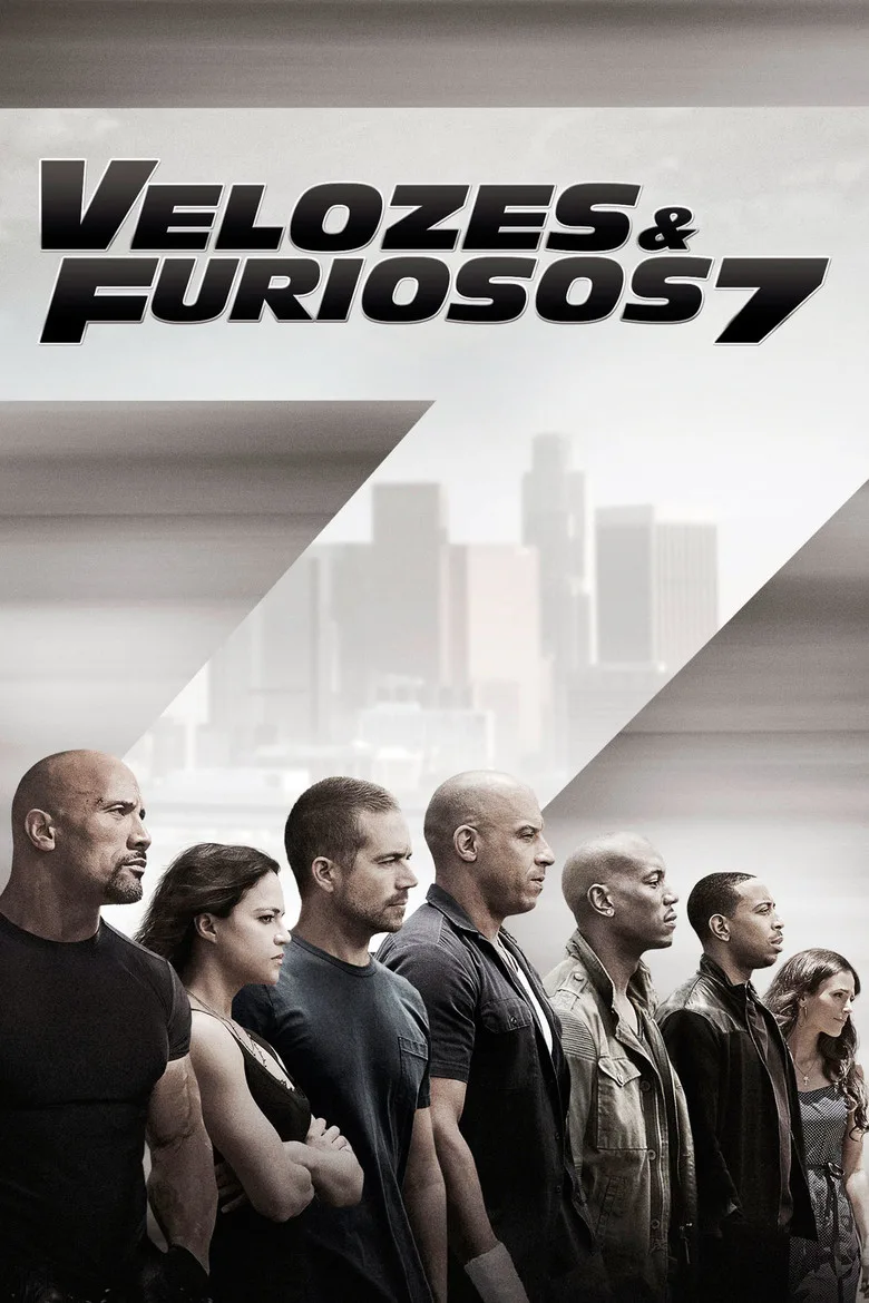 Capa de Velozes & furiosos 7
