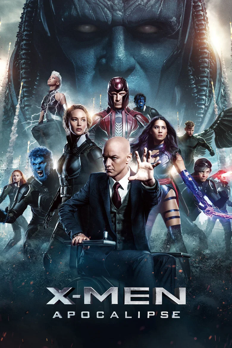 Capa de X-men: apocalipse