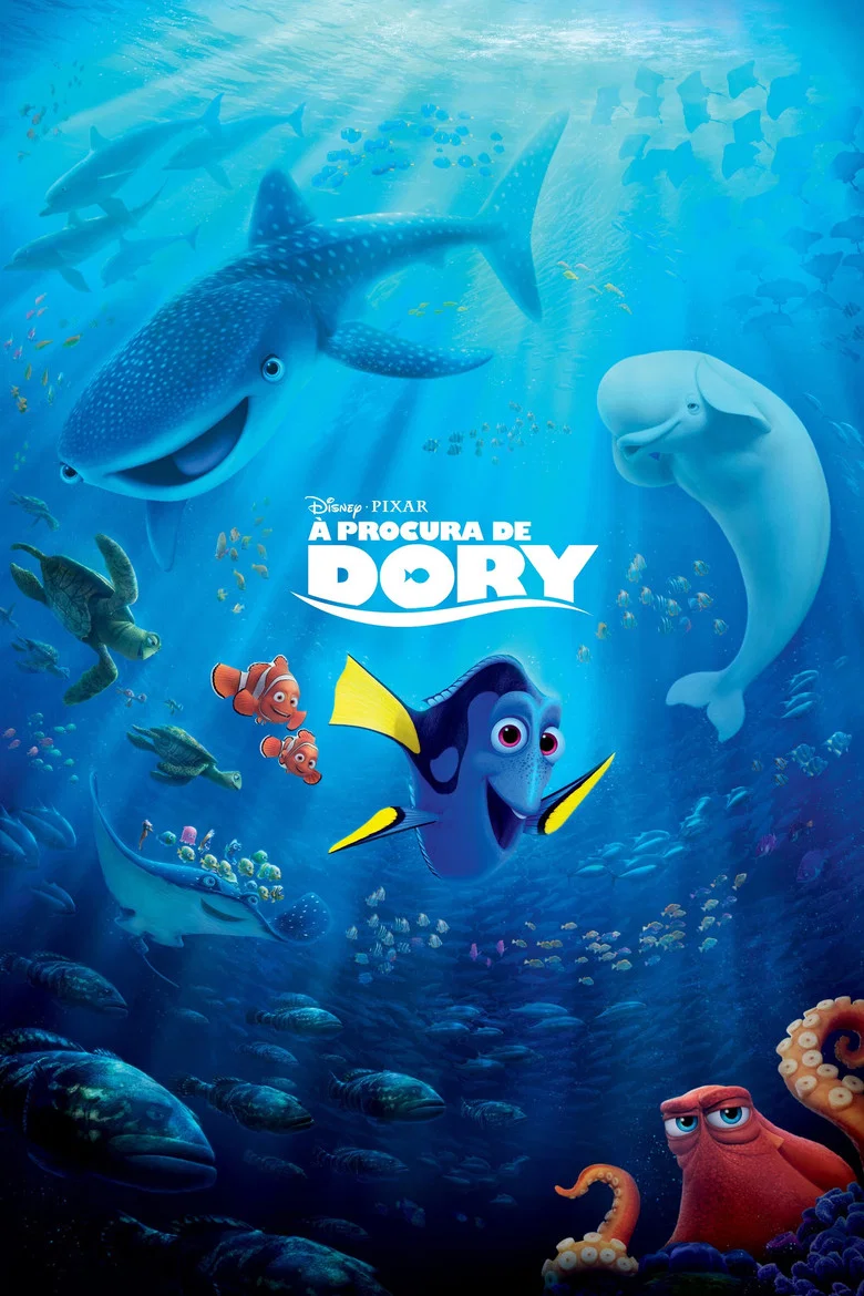 Capa de Procurando dory
