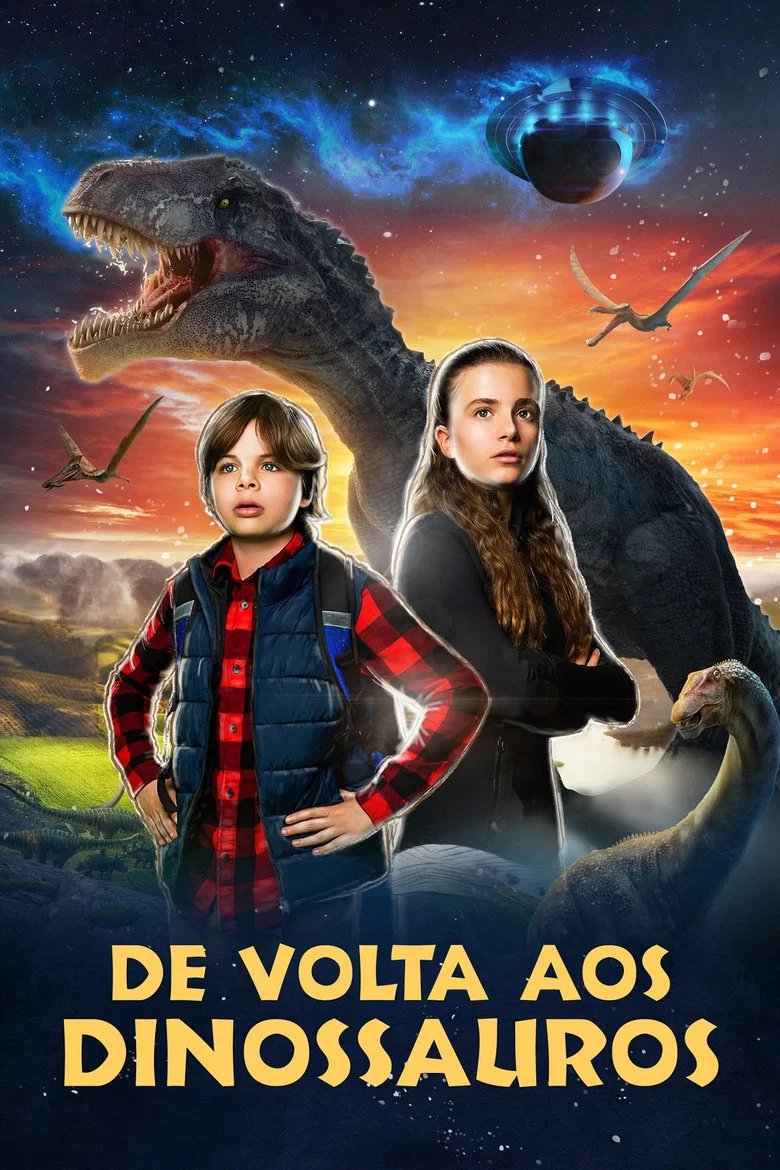 Capa de De Volta aos Dinossauros