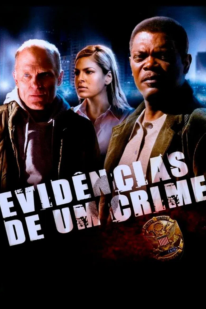 Capa de Evidências de um Crime