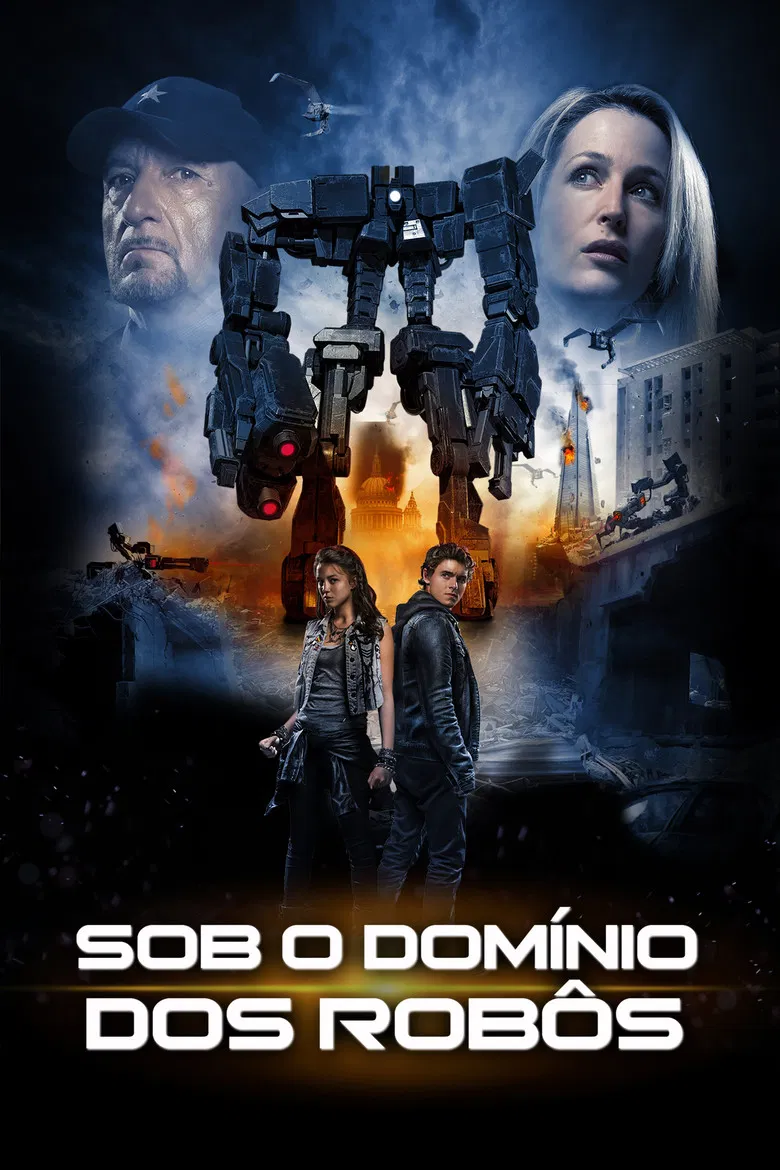Capa de Sob o domínio dos robôs