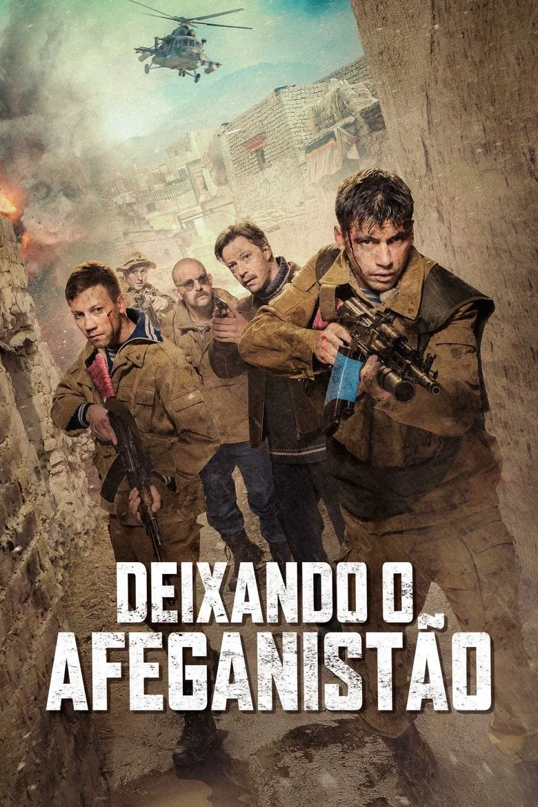 Capa de Deixando o Afeganistão