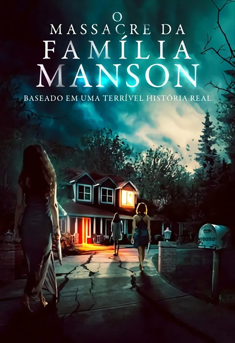 Capa de O Massacre da Família Manson