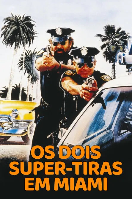 Capa de Os dois super-tiras em miami