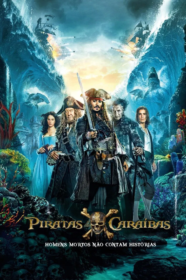 Capa de Piratas do caribe: a vingança de salazar