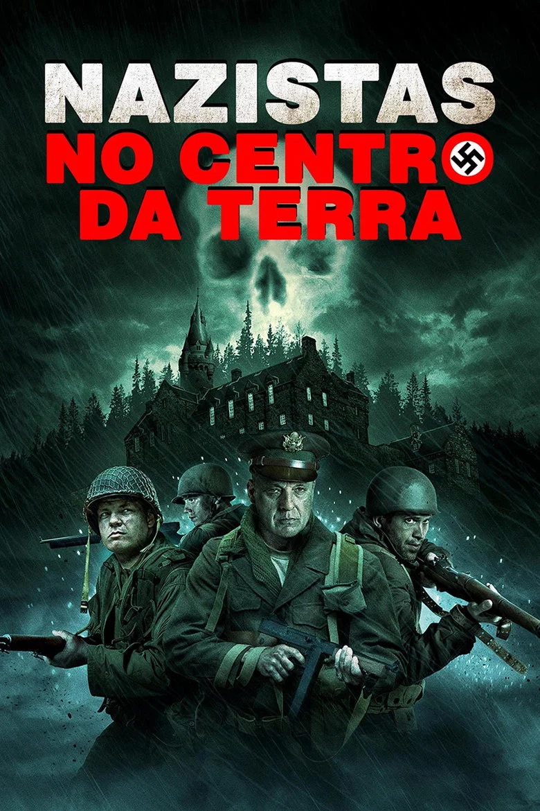 Capa de Nazistas no centro da terra