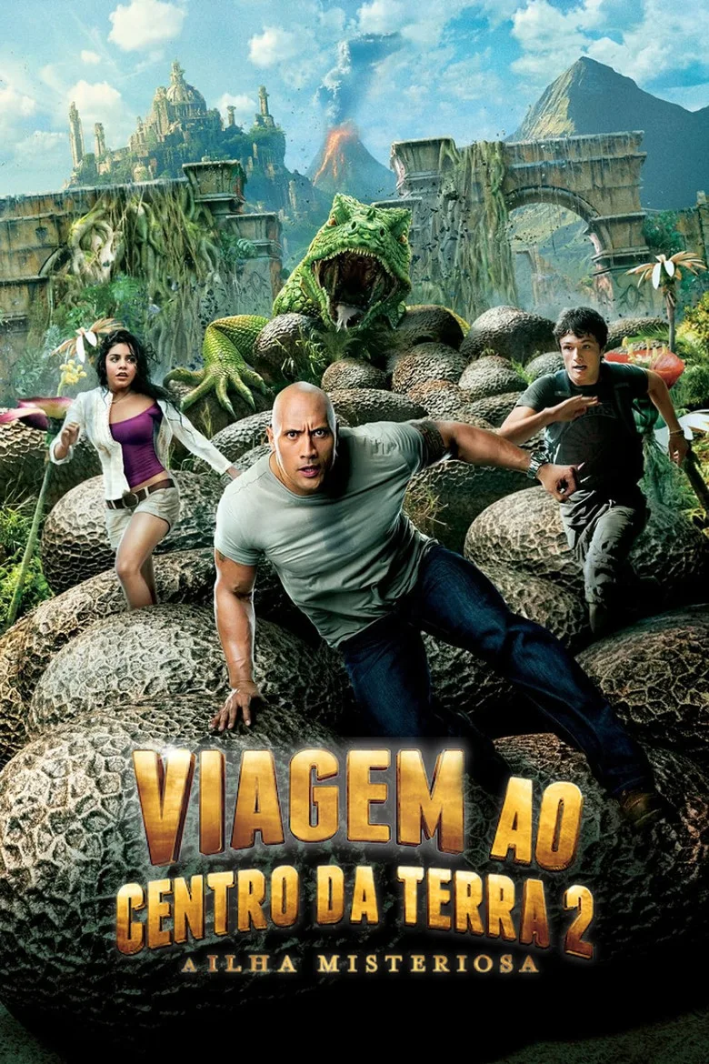 Capa de Viagem 2: A Ilha Misteriosa