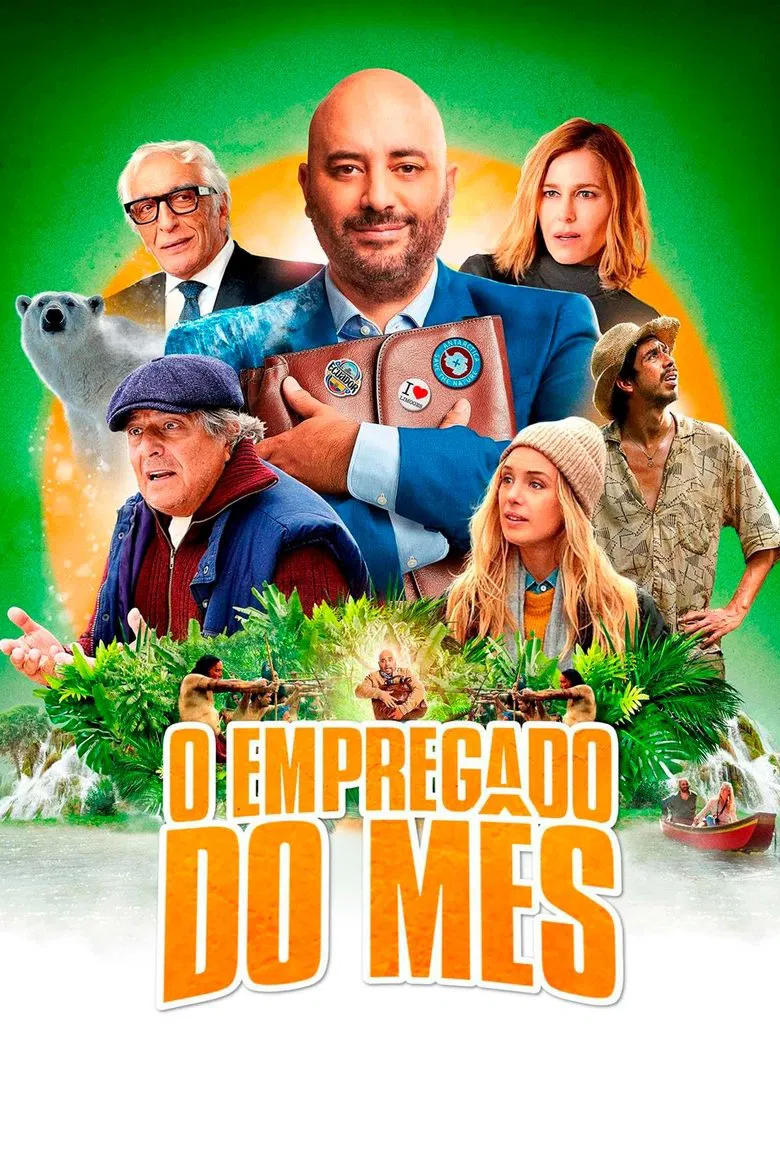 Capa de O empregado do mês