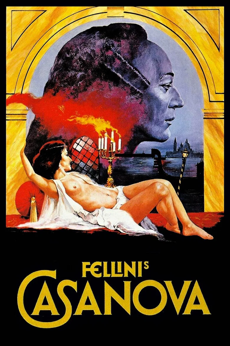 Capa de Casanova de fellini