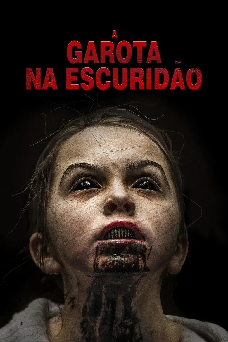 Capa de A Garota na Escuridão