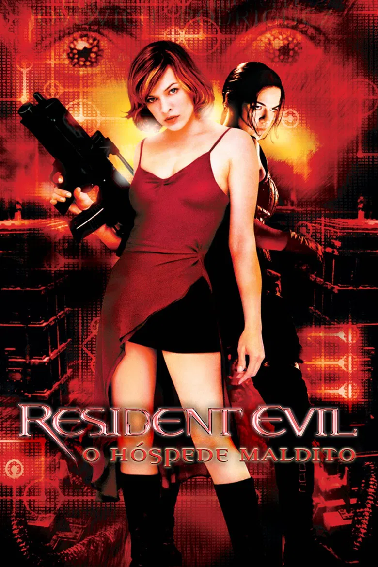 Capa de Resident evil: o hóspede maldito