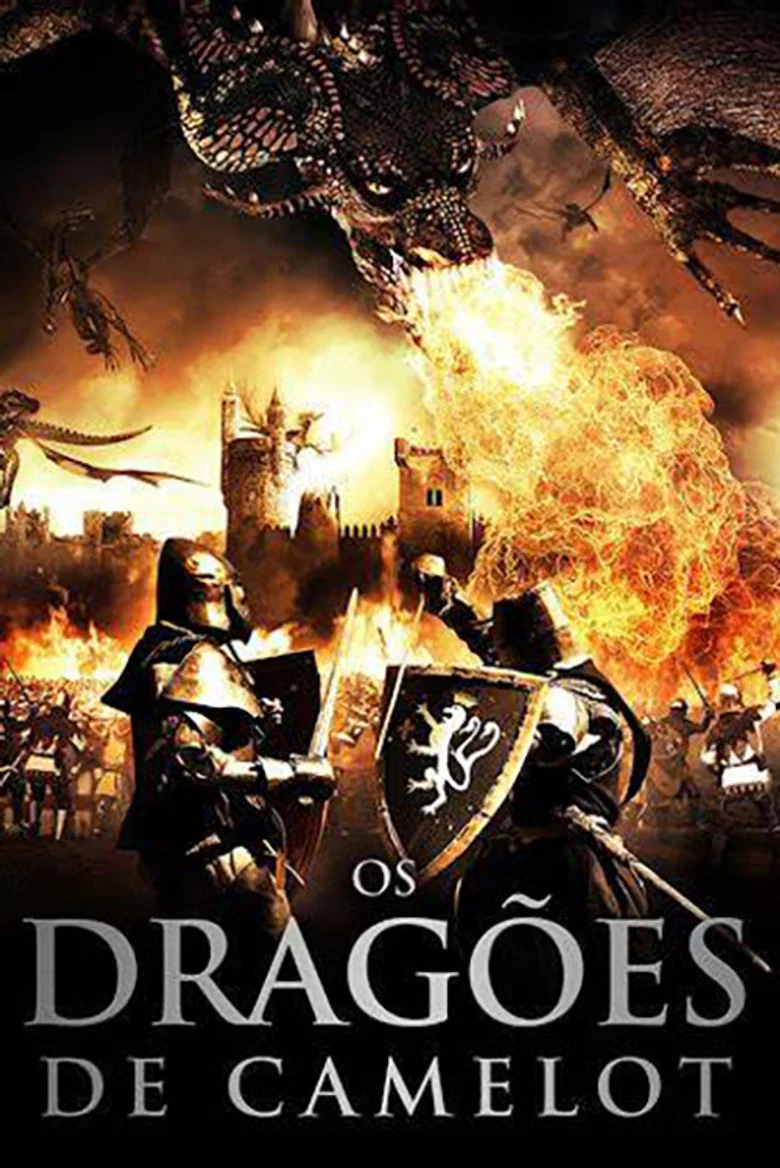 Capa de Os dragões de camelot