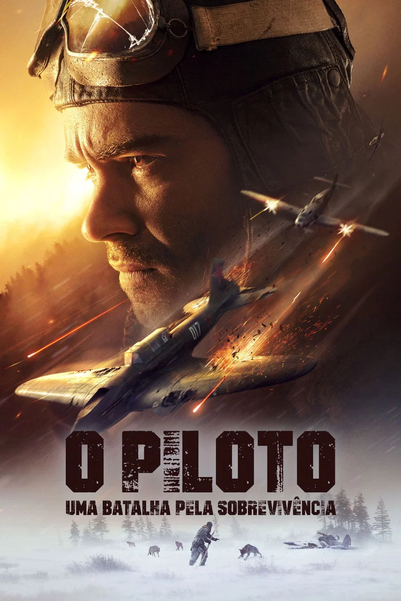 Capa de O Piloto - Uma Batalha Pela Sobrevivência