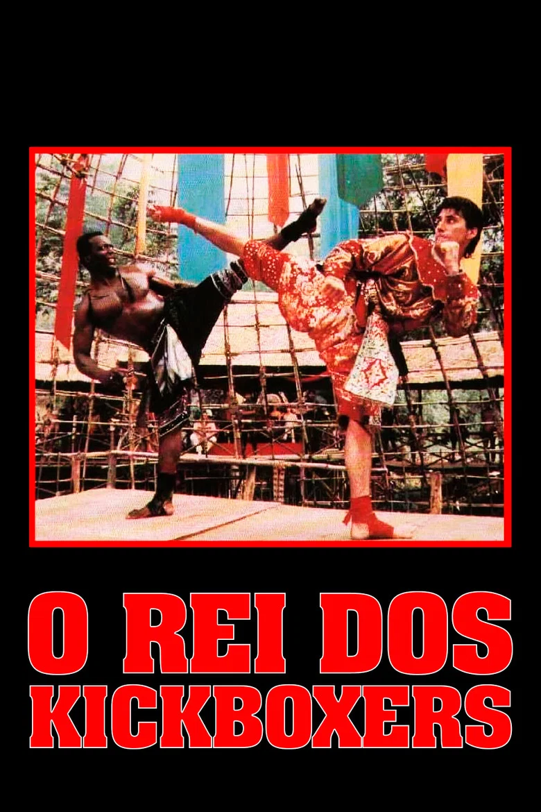 Capa de O rei dos kickboxers