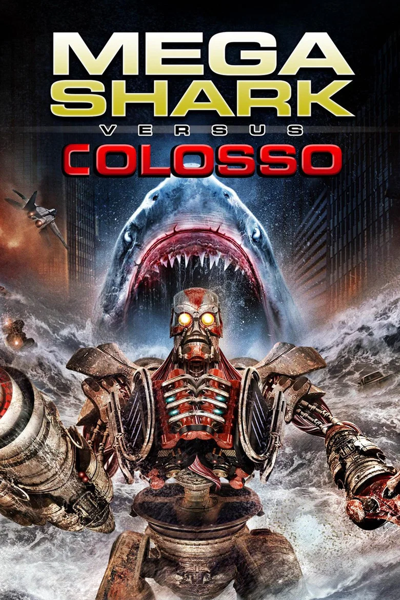 Capa de Mega shark vs colosso