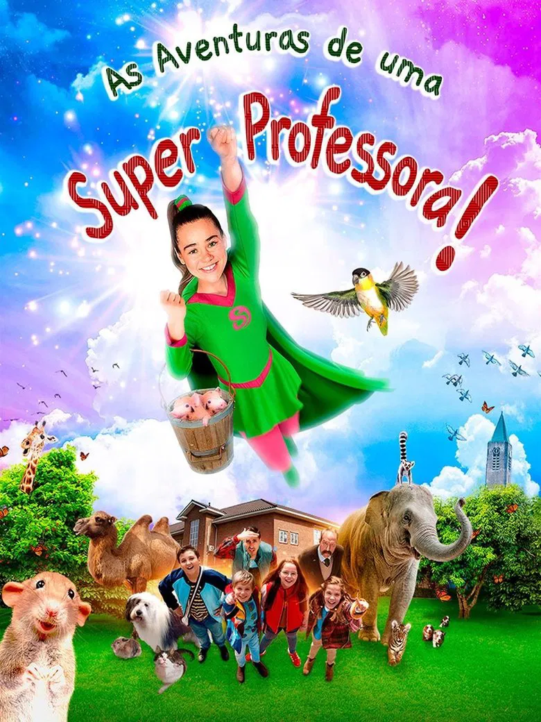 Capa de As Aventuras de uma Super Professora