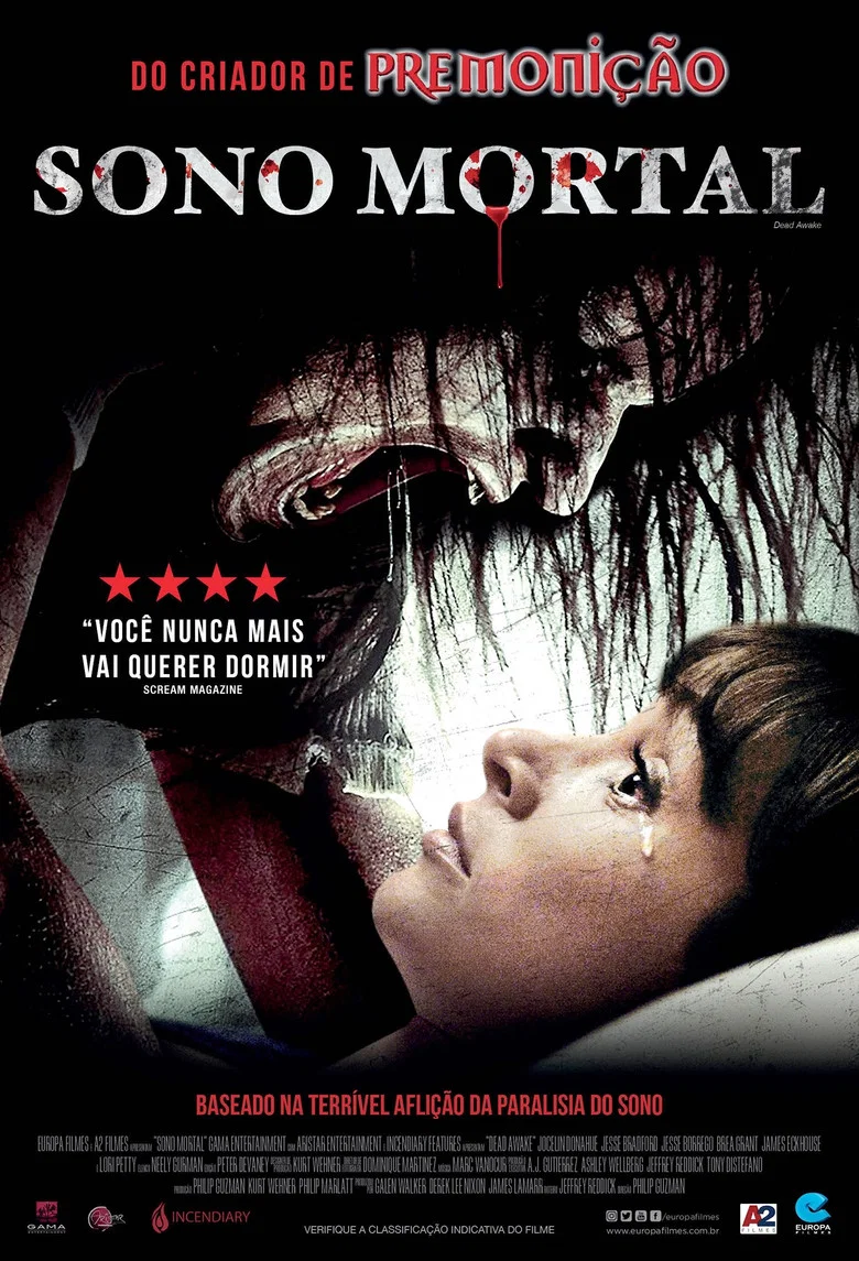 Capa de Sono mortal