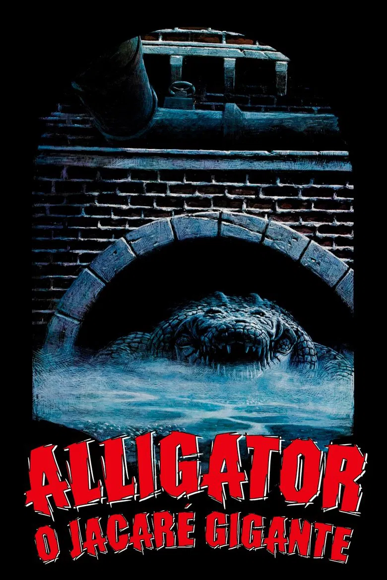 Capa de Alligator: o jacaré gigante