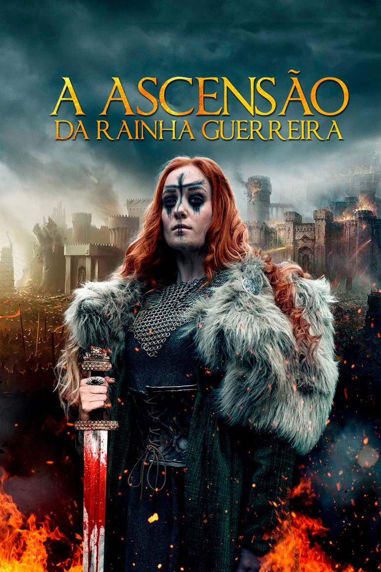 Capa de A Ascensão da Rainha Guerreira