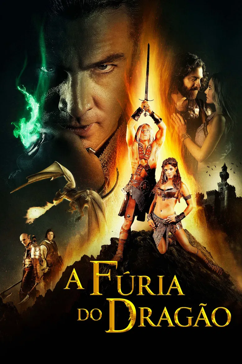 Capa de A fúria do dragão