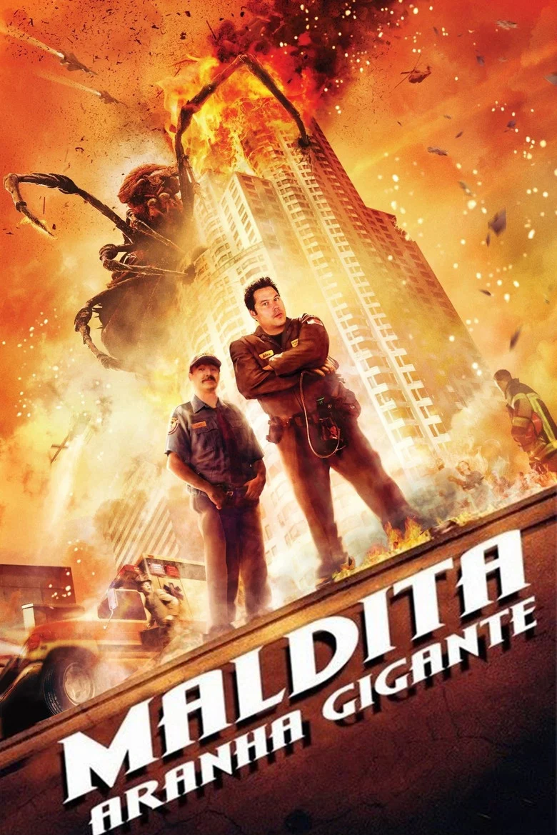Capa de Maldita Aranha Gigante