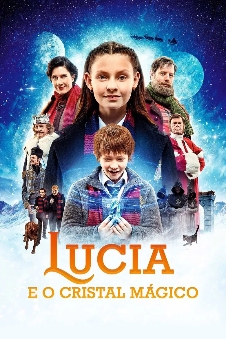 Capa de Lucia e o Cristal Mágico