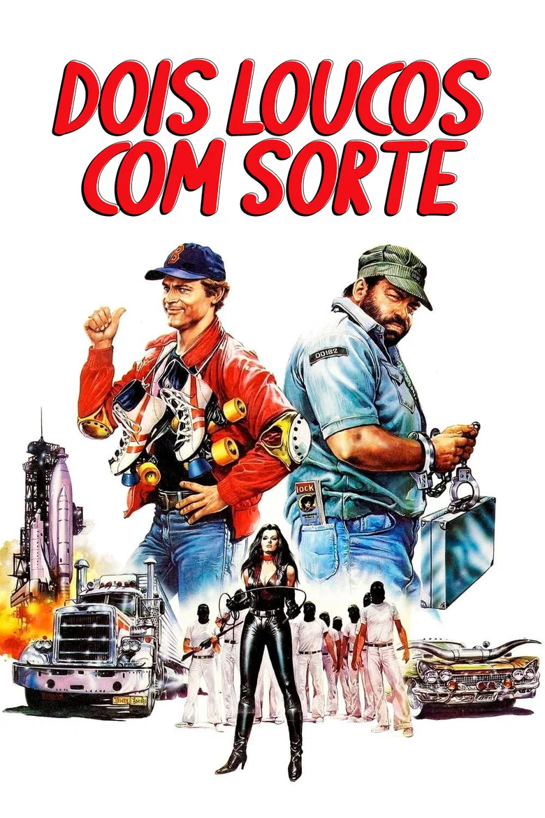 Capa de Dois loucos com sorte