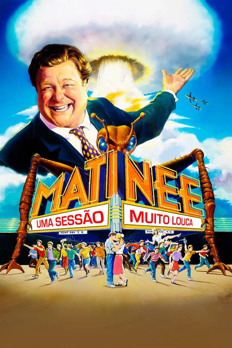 Capa de Matinee: uma sessão muito louca