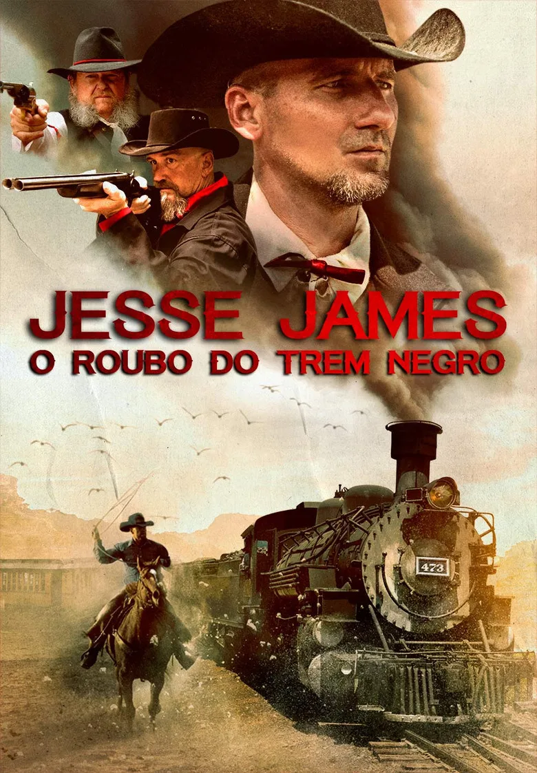 Capa de Jesse James - O Roubo do Trem Negro