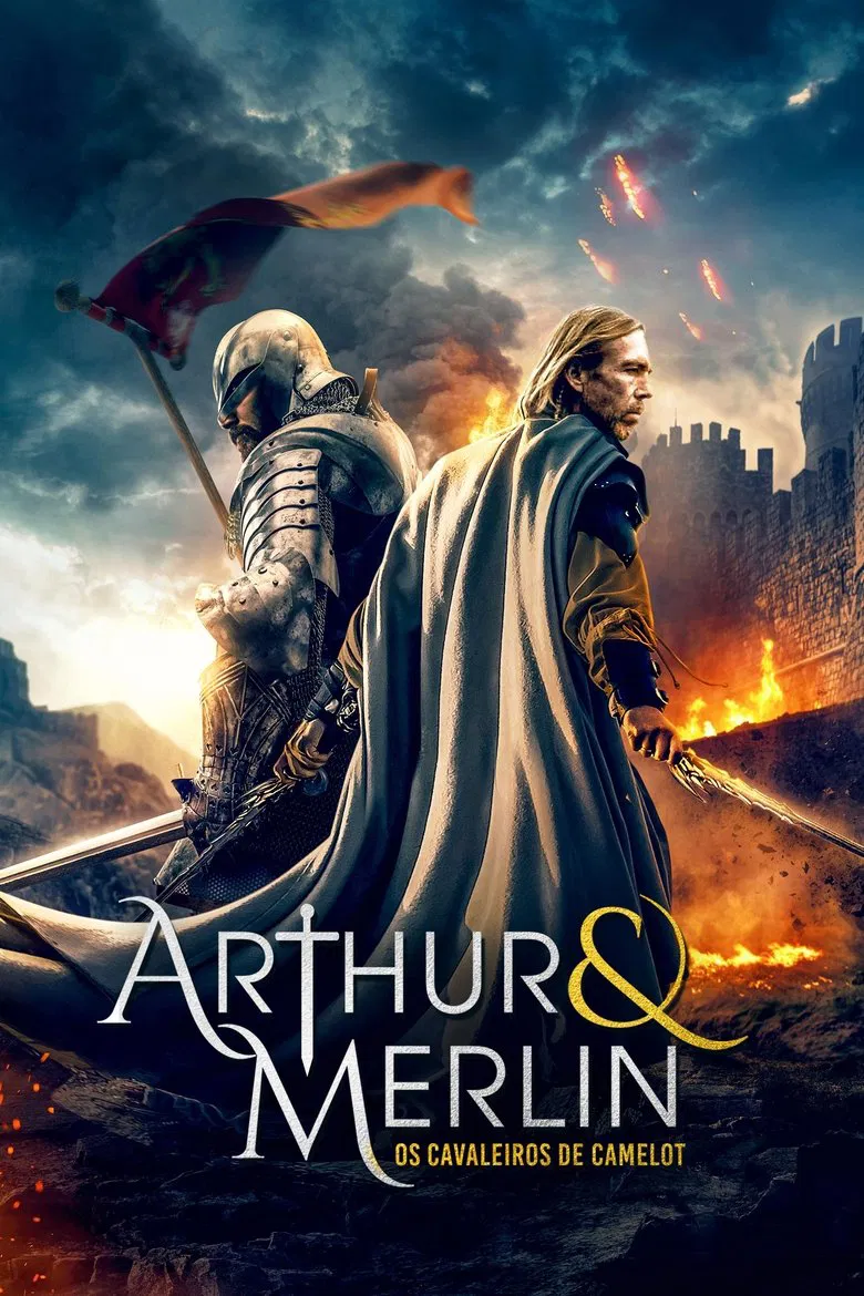 Capa de Arthur & Merlin: Cavaleiros de Camelot