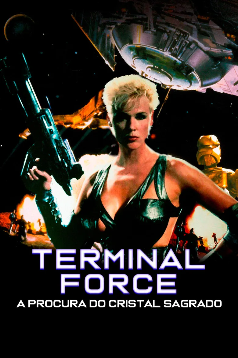Capa de Terminal force - a procura do cristal sagrado
