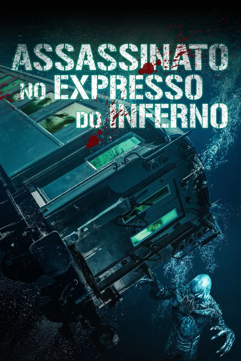 Capa de Assassinato no Expresso do Inferno