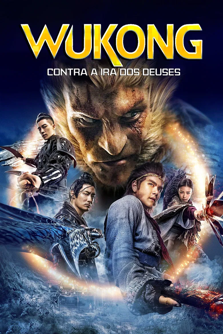 Capa de Wu kong: contra a ira dos deuses