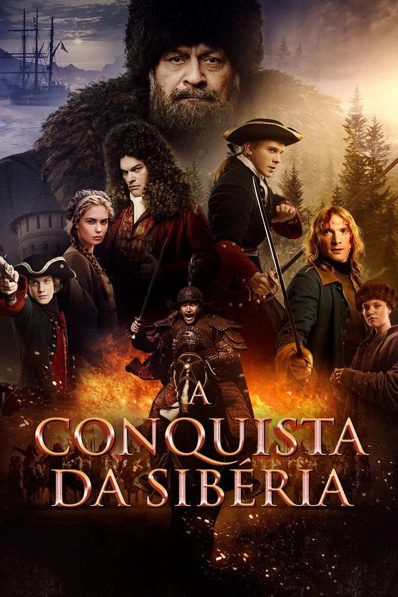 Capa de A Conquista da Sibéria