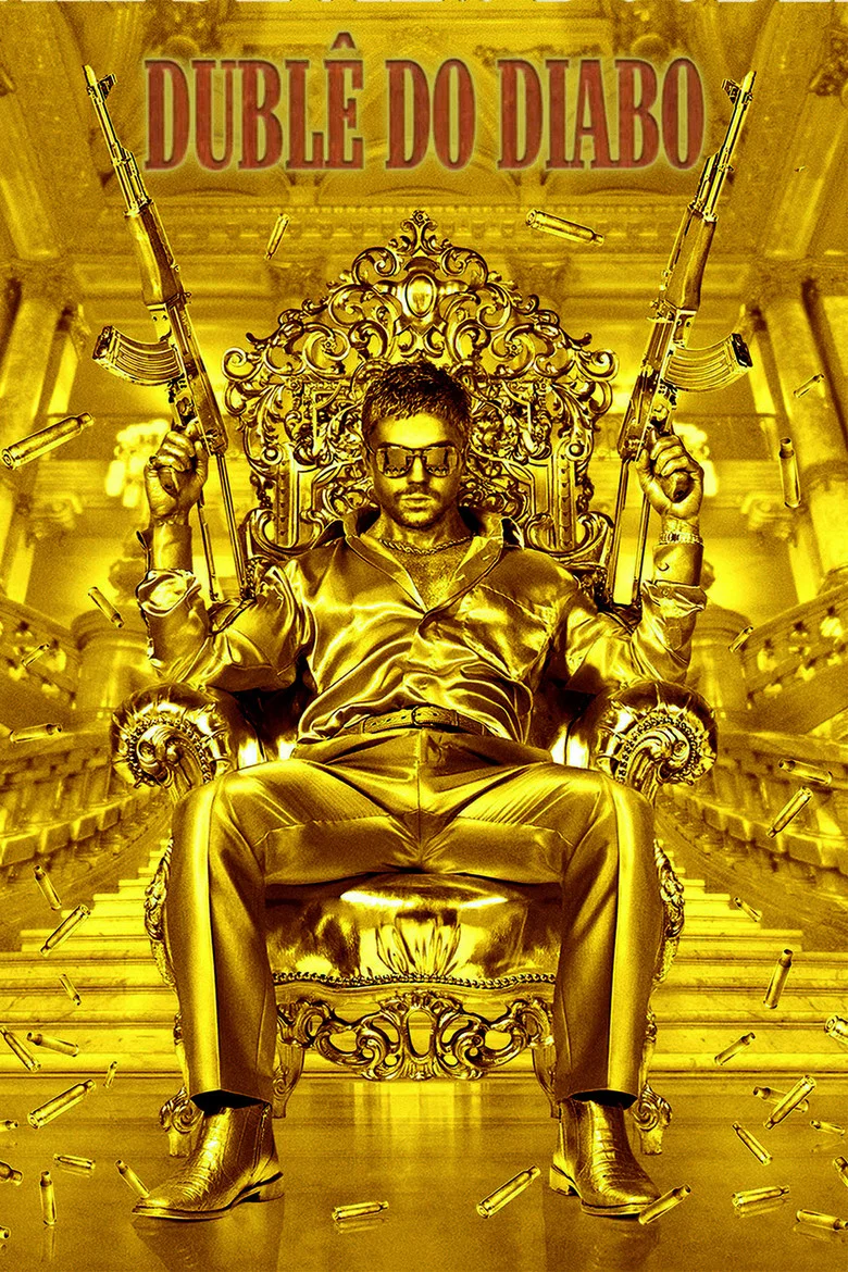 Capa de O dublê do diabo