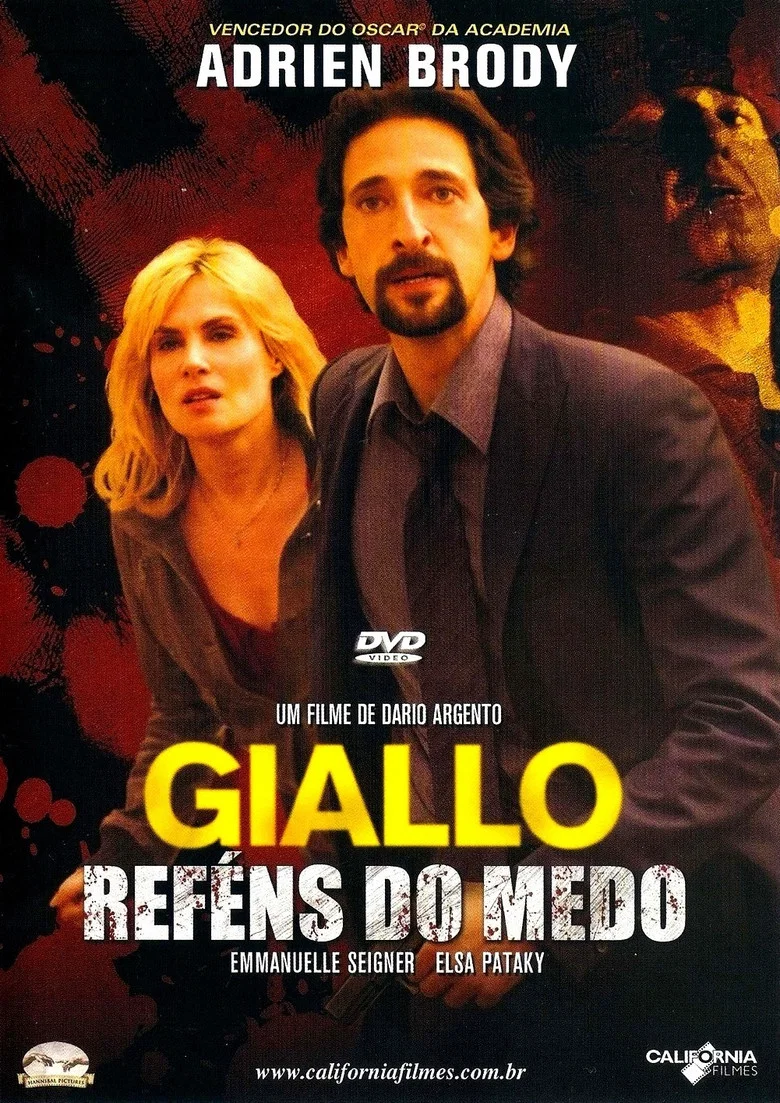 Capa de Giallo: Refens do Medo