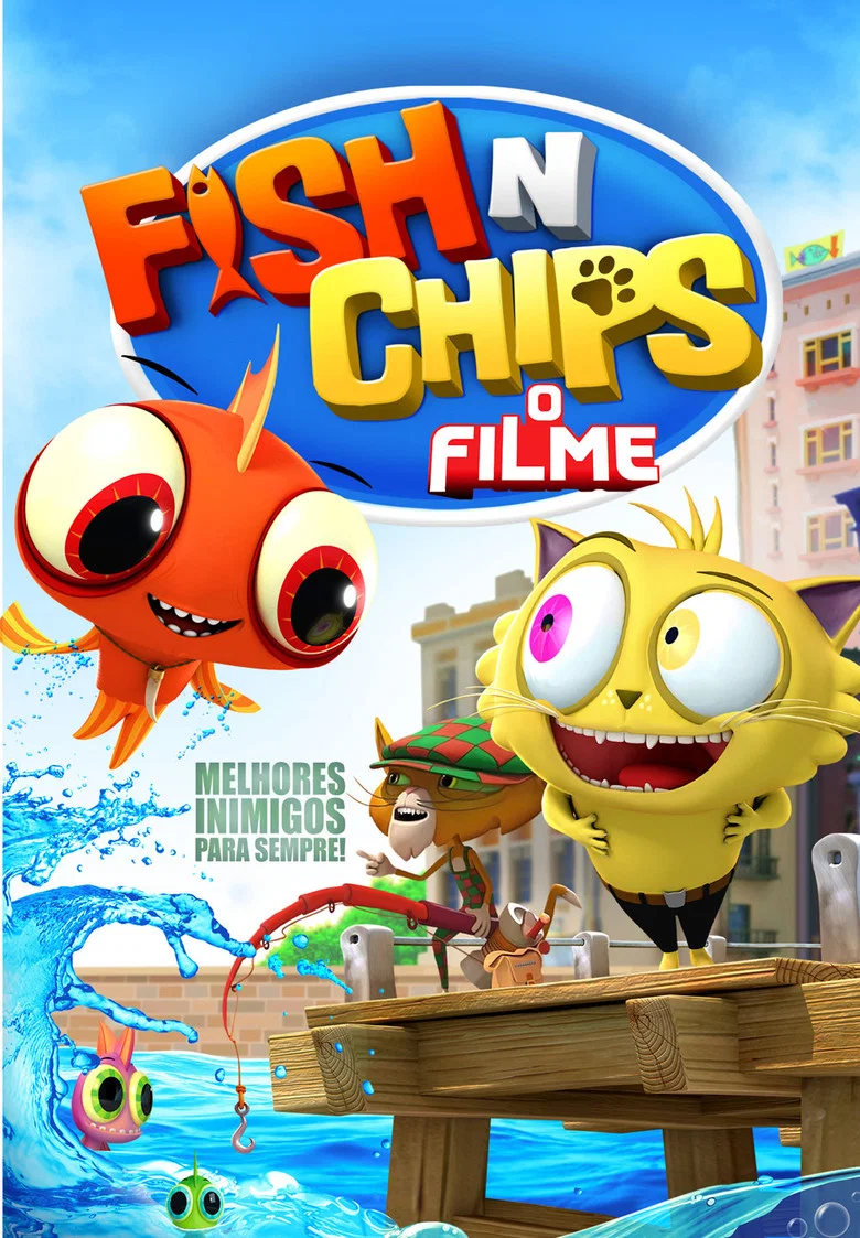 Capa de Fish n chips - o filme