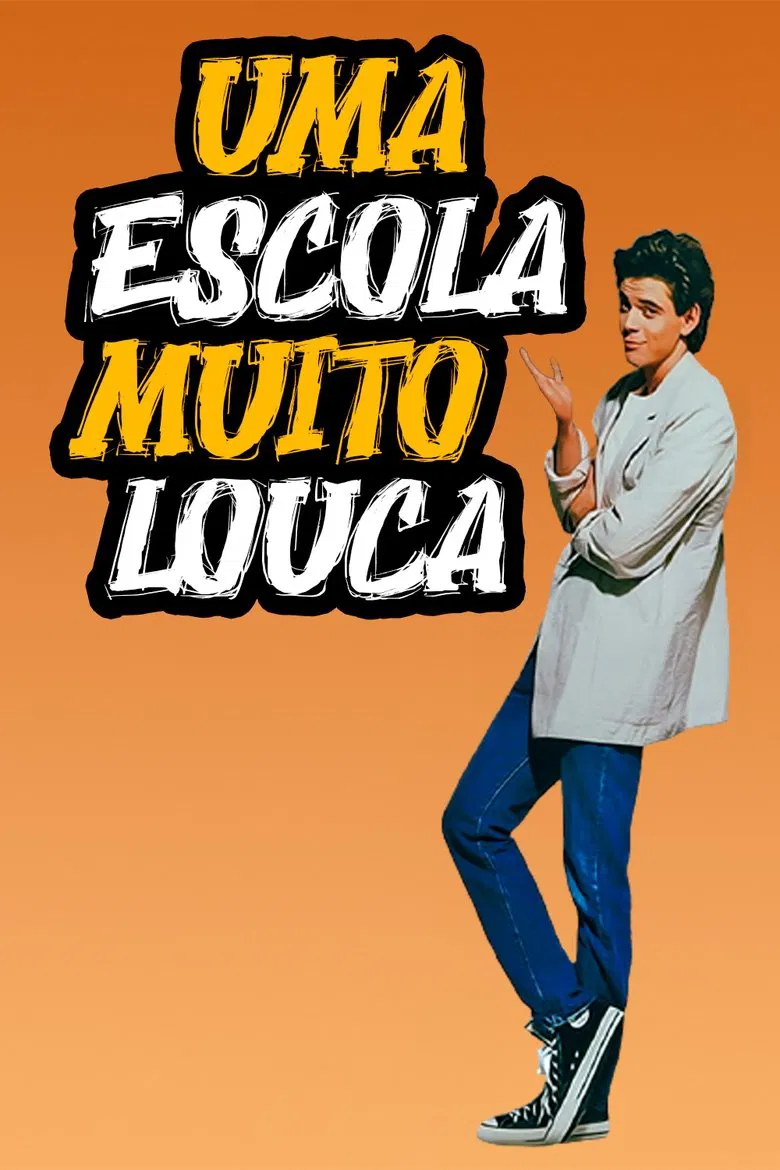 Capa de Uma Escola Muito Louca