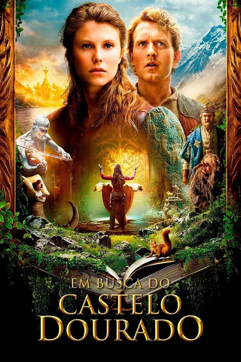 Capa de Em Busca do Castelo Dourado
