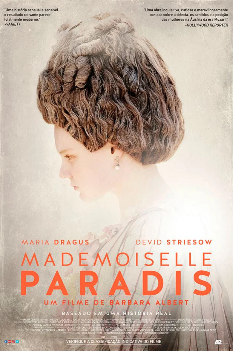 Capa de Mademoiselle Paradis