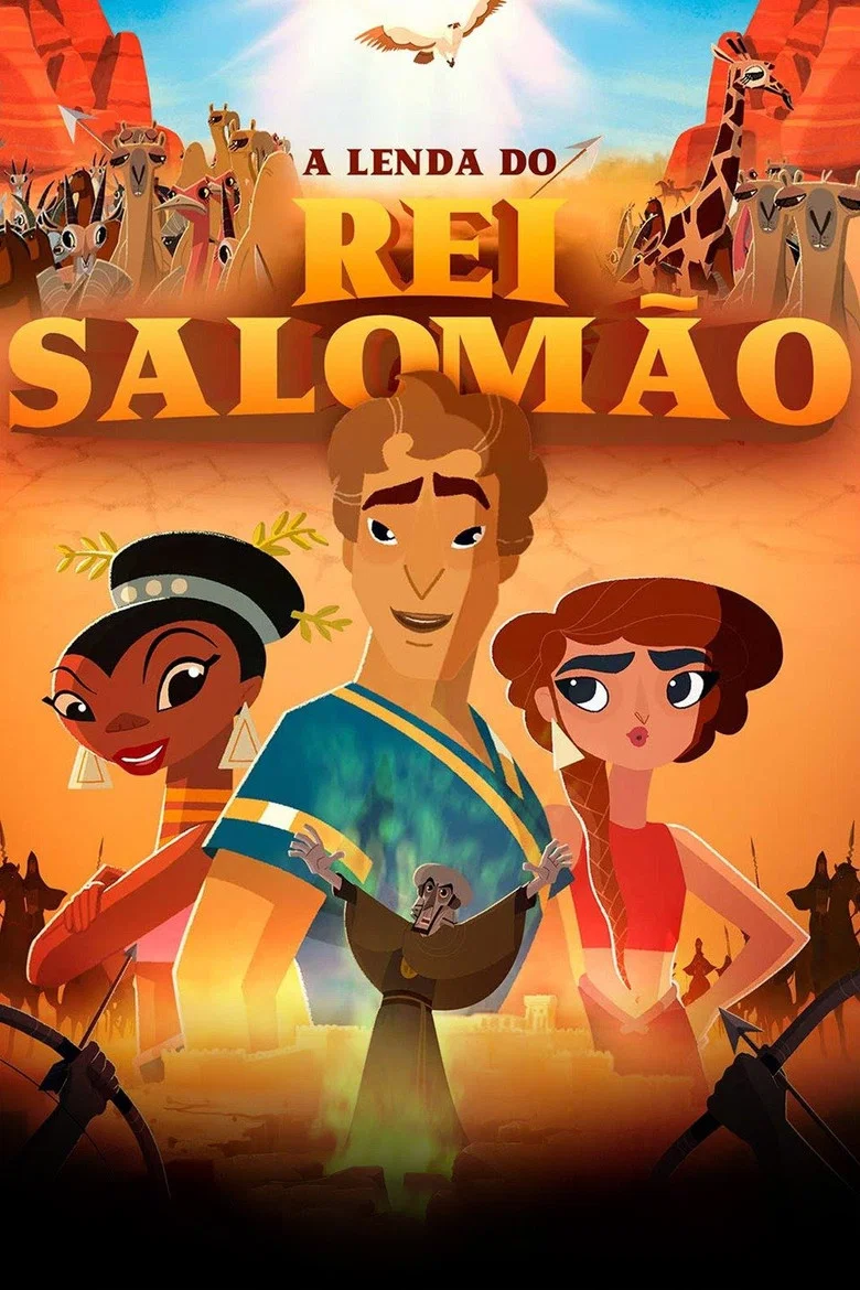 Capa de A Lenda do Rei Salomão