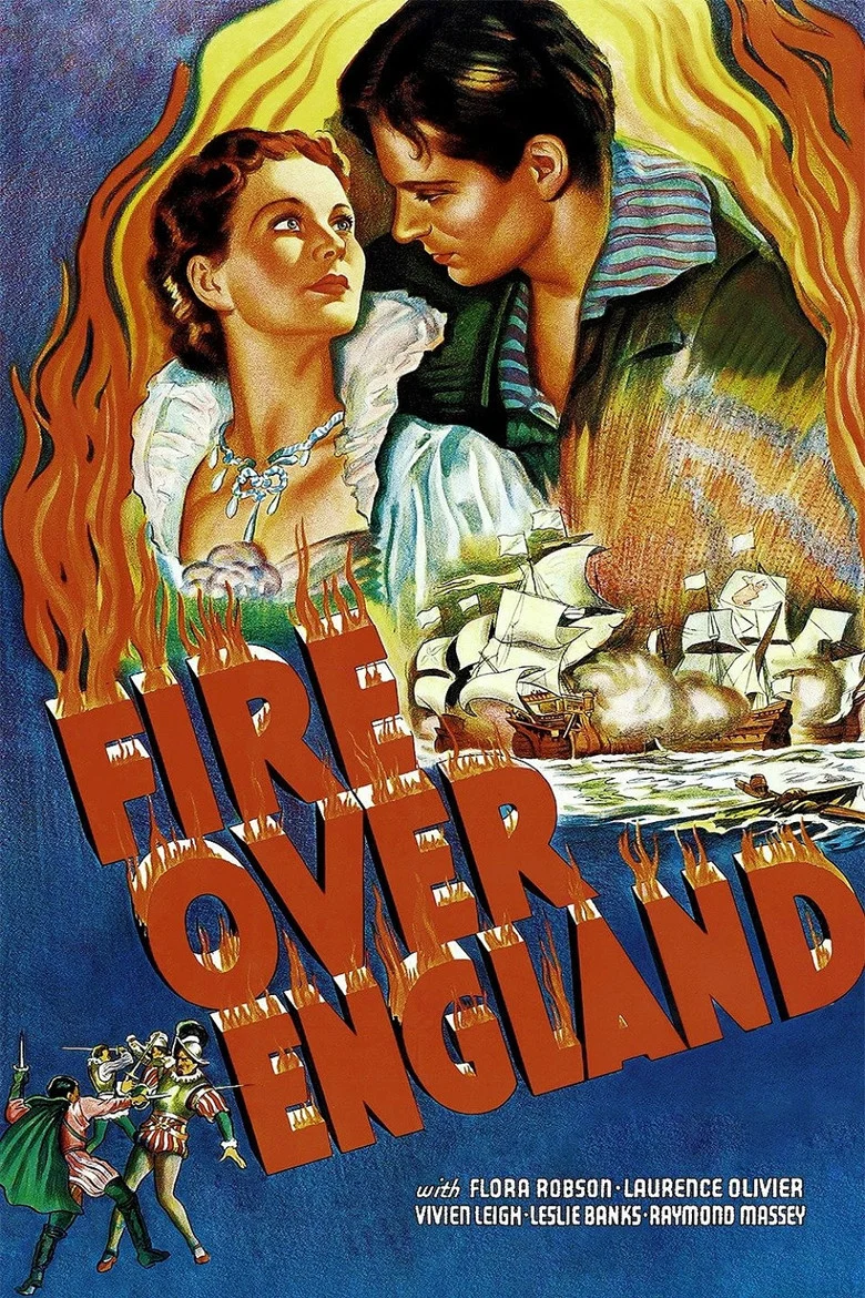 Capa de Fogo sobre a inglaterra